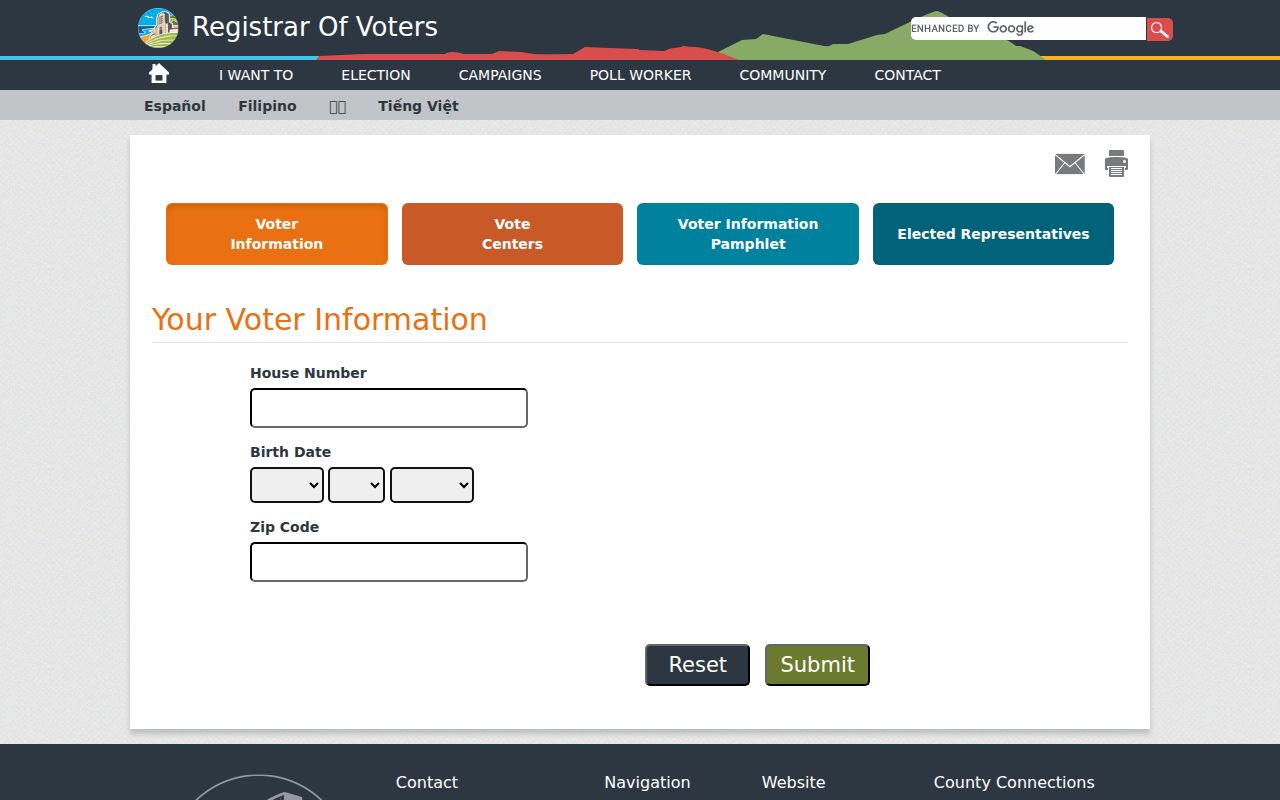 Carlsbad people search San Diego voter information lookup